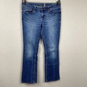 American Rag Boot Cut Jeans Midrise Stretch Medium Wash Sz 11 Long